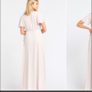 New blush Sophia dress